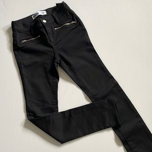 Old Navy black skinny ballerina Jegging.  Girls size 10